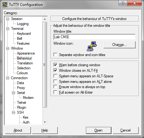 avaya.dwalin.ru Connecting to CMS terminal with TuTTY